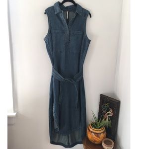 Free People Cecelia Dress in Niel Wash